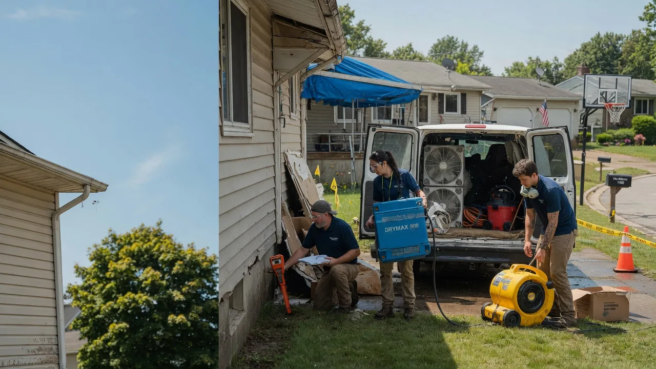 Ceiling Leak Cleanup in Creola, OH near me