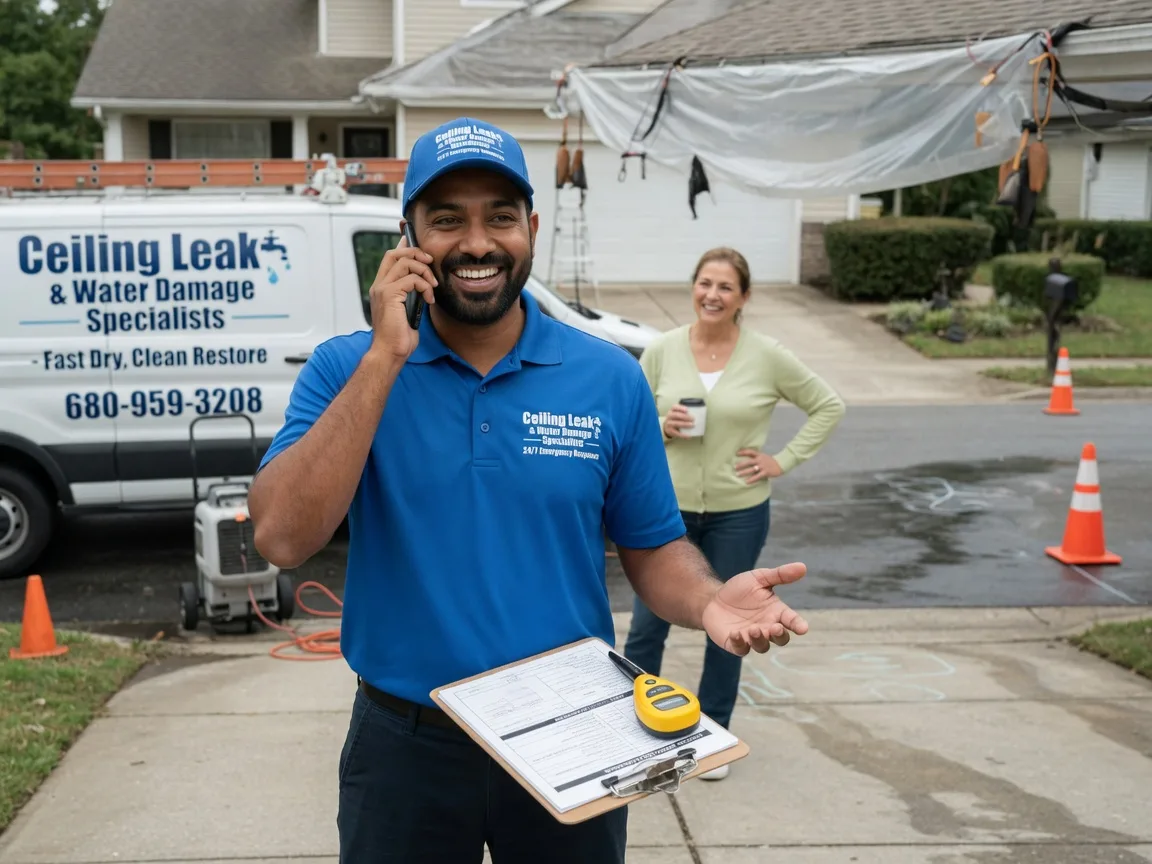 Ceiling Leak Cleanup Creola, OH FAQs