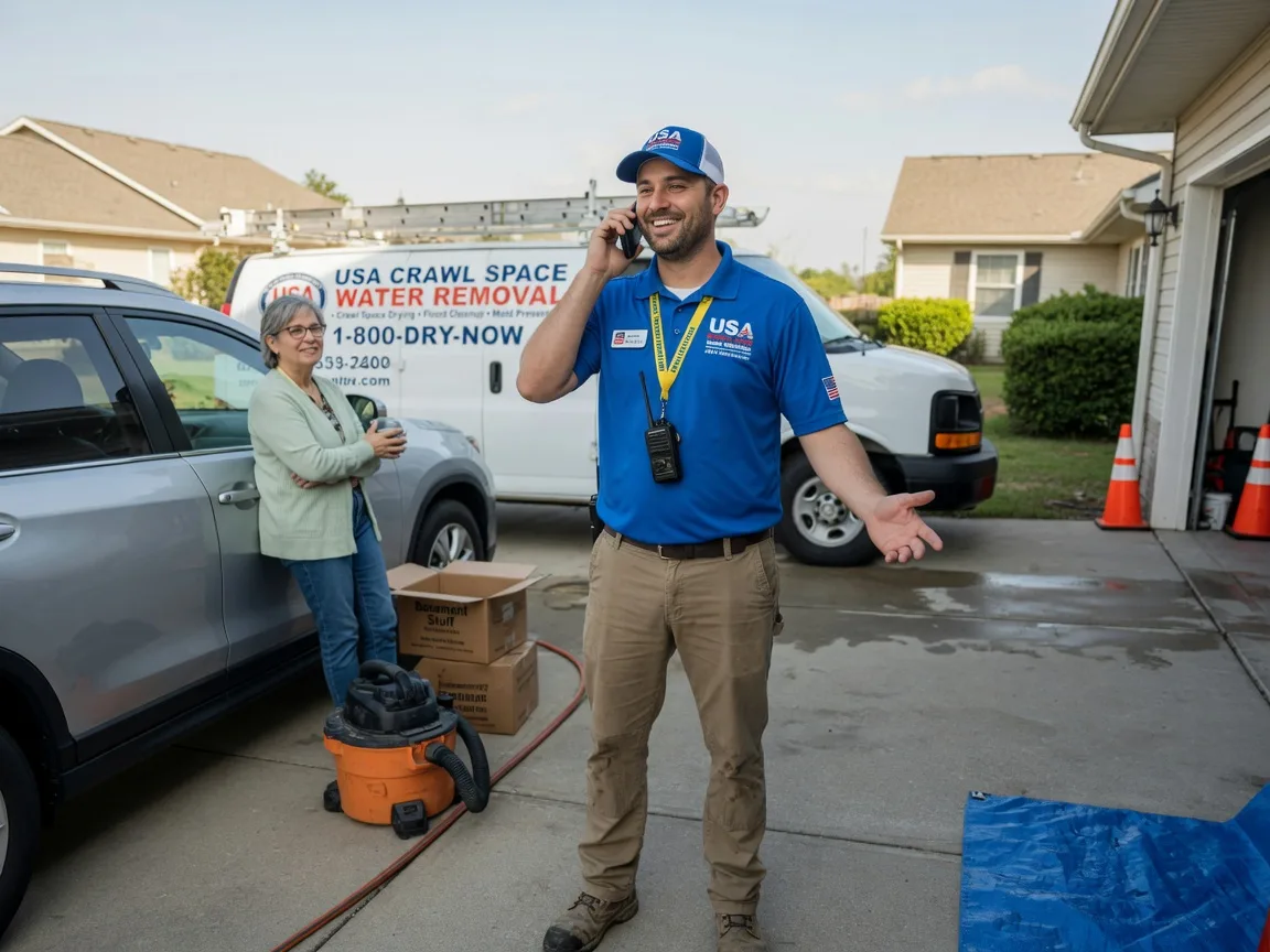Crawl Space Water Removal Creola, OH FAQs